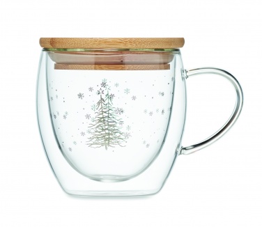Logotrade business gift image of: Double wall borosilicate mug